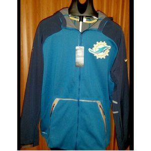 Nike Miami Dolphins Hoddie Men's Size Large New MSRP $200